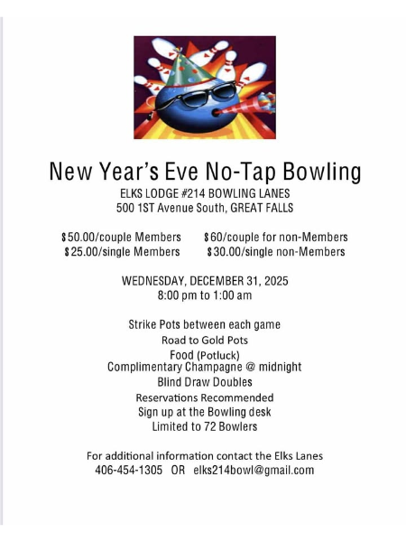 New Years Bowling 2025